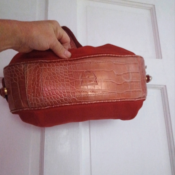 Kathy Van Zeeland Orange Handbag - Picture 6 of 10